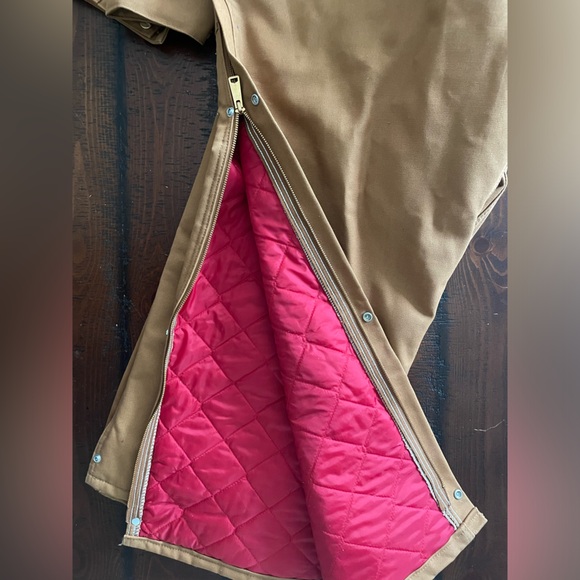 Vintage Carhartt dead stock insulated duck bib coveralls workwear size 54 BNWOT - Picture 9 of 10